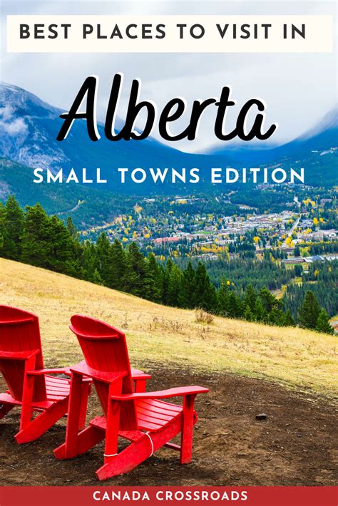 18 Best Small Towns in Alberta worth exploring.